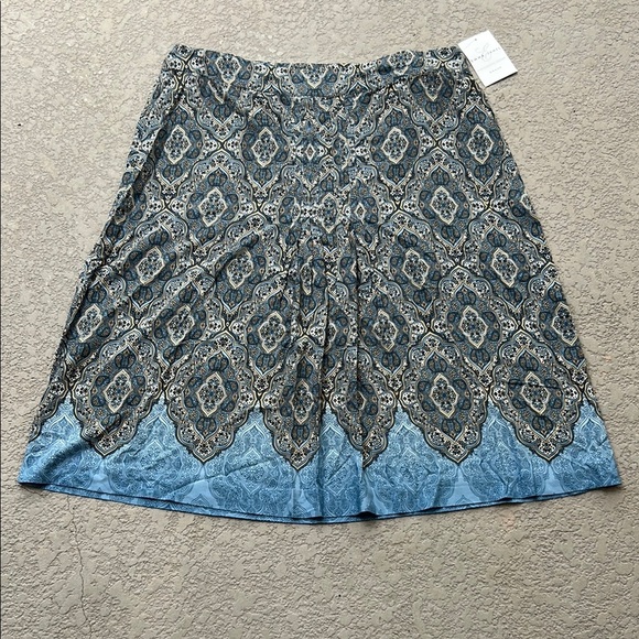 NWT Emma James by Liz Claiborne Skirt Size 18W Earthen Treasures Tencel - Picture 1 of 7